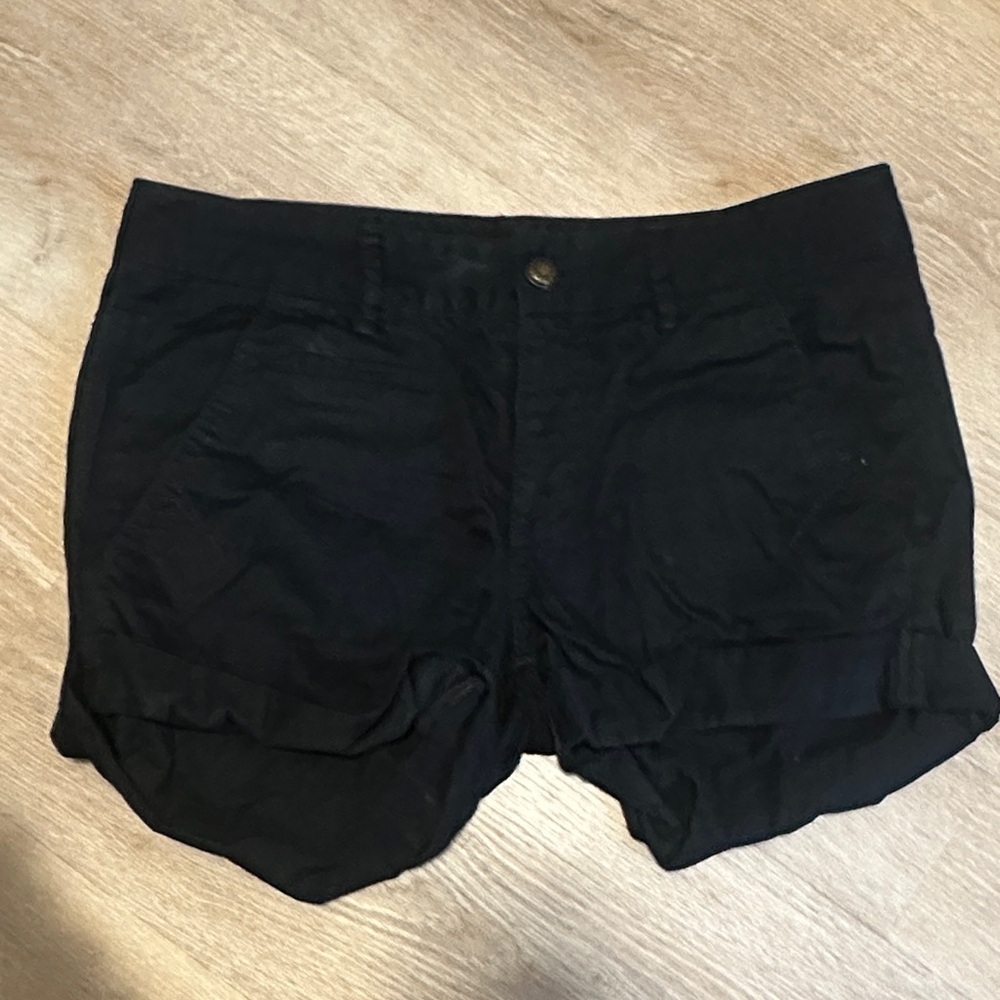 Express High Waist Black Shorts